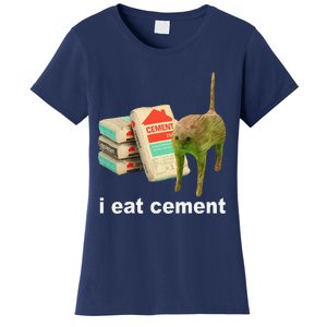 Cat And Book I Eat Cement Women's T-Shirt