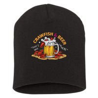 Crawfish And Beer That's Why I'm Here Crawfish Lobster Short Acrylic Beanie