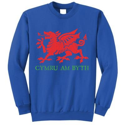 Cymru Am Byth Welsh Rugby Dragon Wales Player Pride Funny Gift Sweatshirt