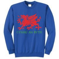 Cymru Am Byth Welsh Rugby Dragon Wales Player Pride Funny Gift Sweatshirt