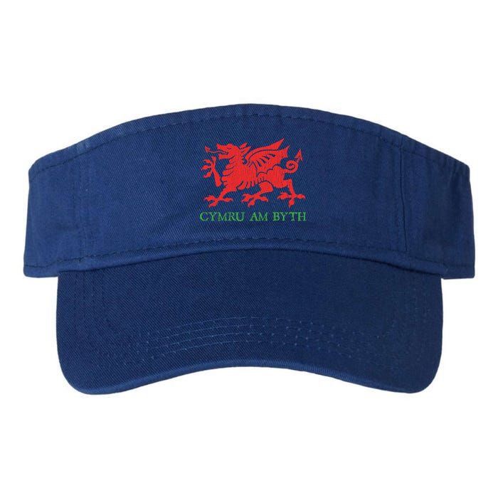 Cymru Am Byth Welsh Rugby Dragon Wales Player Pride Funny Gift Visor