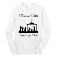 Christmas Anti Biden Peace On Earth Long Sleeve Shirt