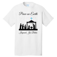 Christmas Anti Biden Peace On Earth Tall T-Shirt