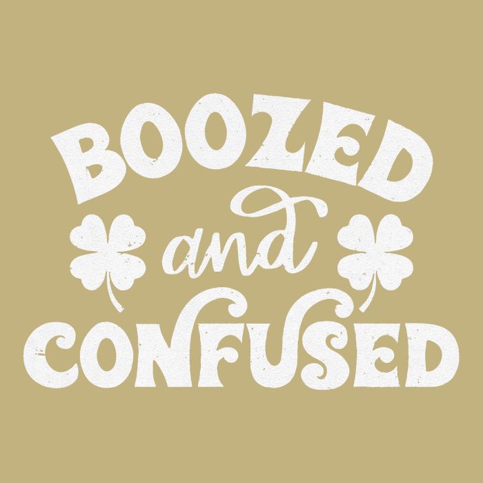 Confused And Boozed Saint Patrick's Day Shamrock Gift Cooling Performance Long Sleeve Crew