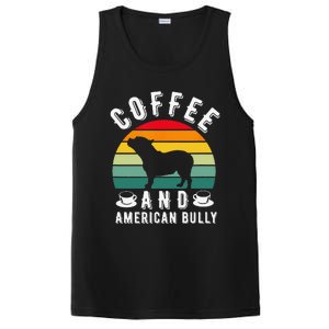 Coffee And Bully Pitbull American Bulldog Dog Lover PosiCharge Competitor Tank