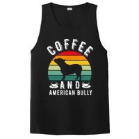 Coffee And Bully Pitbull American Bulldog Dog Lover PosiCharge Competitor Tank