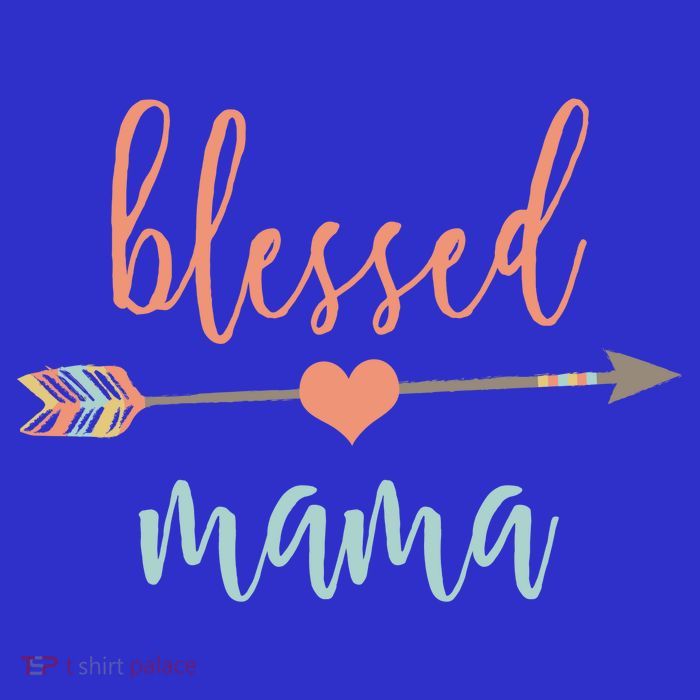 Cute Arrow Blessed Mama Cool Gift Announcet Women's V-Neck T-Shirt