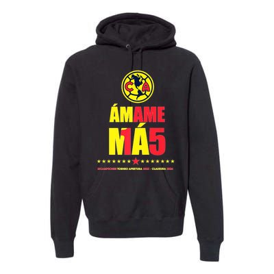 Club America Bicampeon Torneo Apertura 2023 Clausura 2024 Premium Hoodie