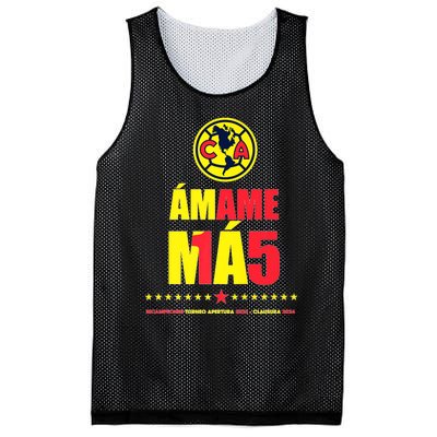 Club America Bicampeon Torneo Apertura 2023 Clausura 2024 Mesh Reversible Basketball Jersey Tank