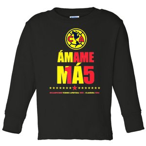 Club America Bicampeon Torneo Apertura 2023 Clausura 2024 Toddler Long Sleeve Shirt