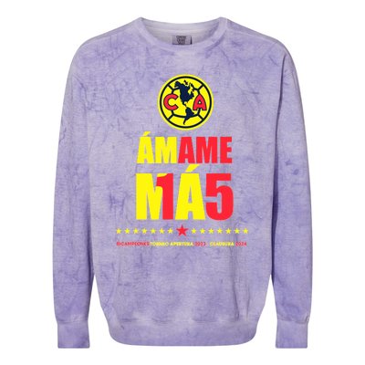 Club America Bicampeon Torneo Apertura 2023 Clausura 2024 Colorblast Crewneck Sweatshirt