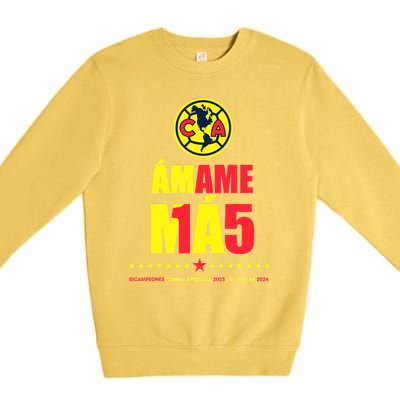 Club America Bicampeon Torneo Apertura 2023 Clausura 2024 Premium Crewneck Sweatshirt