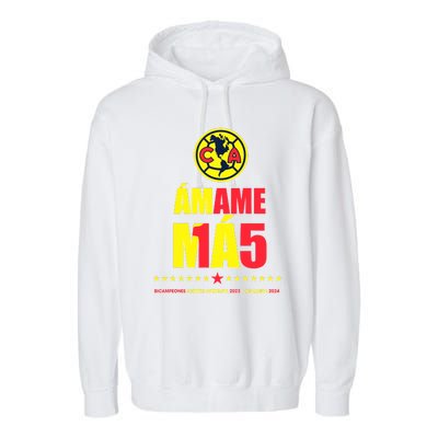 Club America Bicampeon Torneo Apertura 2023 Clausura 2024 Garment-Dyed Fleece Hoodie