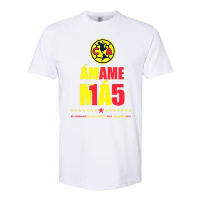 Club America Bicampeon Torneo Apertura 2023 Clausura 2024 Softstyle CVC T-Shirt