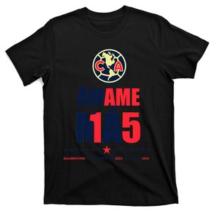 Club America Bicampeon Torneo Apertura 2023 Clausura 2024 T-Shirt