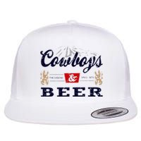 Cow And Beer Outfit For Women Rodeo Western Country Flat Bill Trucker Hat