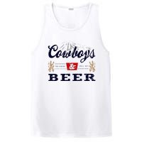 Cow And Beer Outfit For Women Rodeo Western Country PosiCharge Competitor Tank