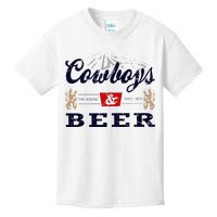 Cow And Beer Outfit For Women Rodeo Western Country Kids T-Shirt