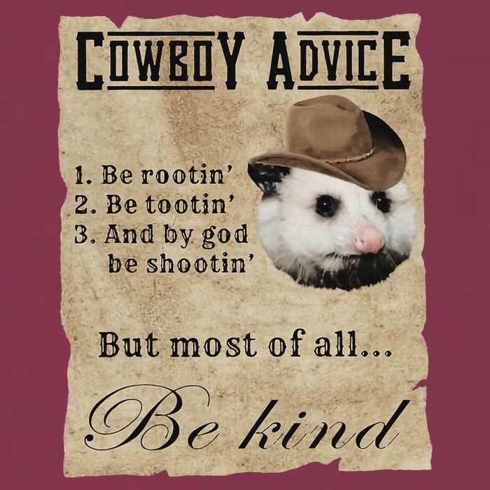 Cowboy Advice Be Rootin Be Tootin And By God Be Shootin 16oz Travel Tumbler