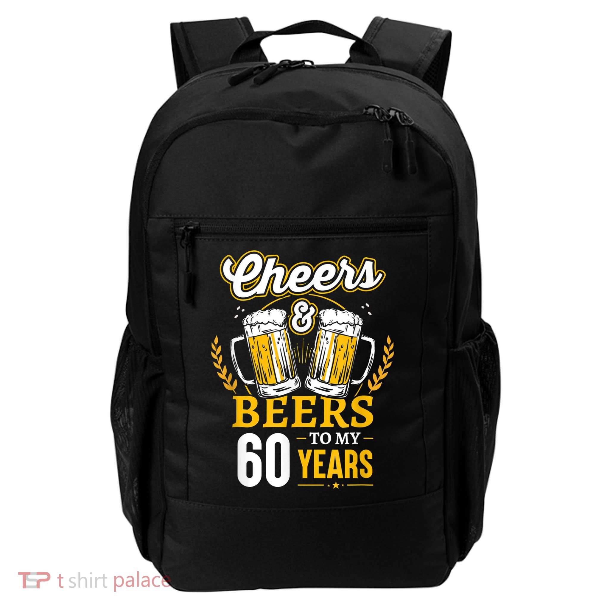Cheers And Beers To My 60 Years 60th Birthday Backpack