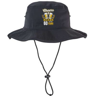Cheers And Beers To My 60 Years 60th Birthday Bucket Hat