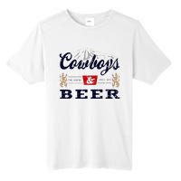 Cow And Beer Outfit For Women Rodeo Western Country Tall Fusion ChromaSoft Performance T-Shirt