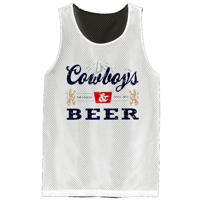 Cow And Beer Outfit For Women Rodeo Western Country Mesh Reversible Basketball Jersey Tank