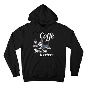 Coffee And Boston Terrier Hoodie