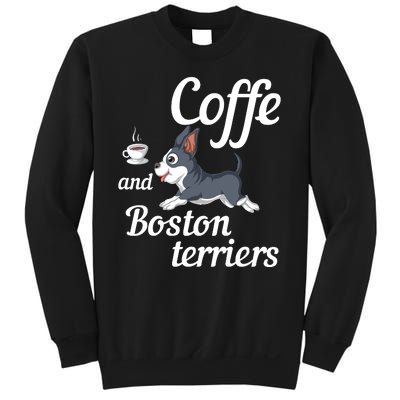 Coffee And Boston Terrier Sweatshirt