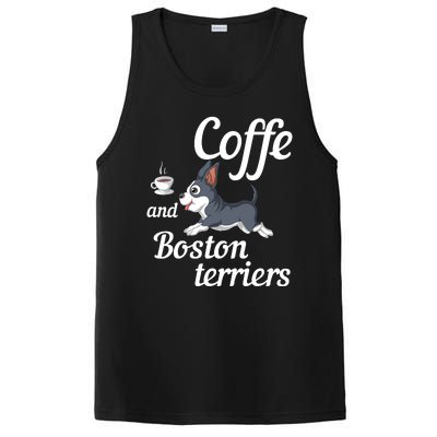 Coffee And Boston Terrier PosiCharge Competitor Tank