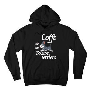 Coffee And Boston Terrier Tall Hoodie