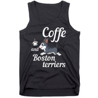 Coffee And Boston Terrier Tank Top