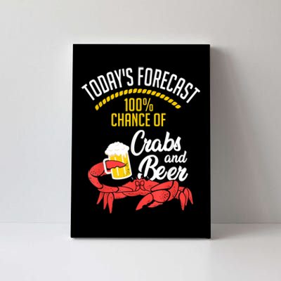 Crabs And Beer Chesapeake Blue Crab Crabbing Men Women Canvas