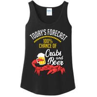 Crabs And Beer Chesapeake Blue Crab Crabbing Men Women Ladies Essential Tank