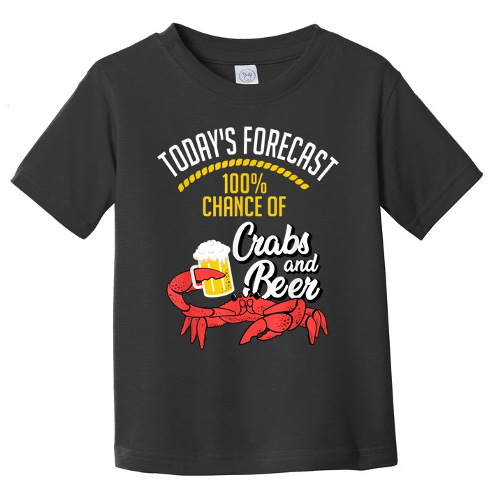 Crabs And Beer Chesapeake Blue Crab Crabbing Men Women Toddler T-Shirt