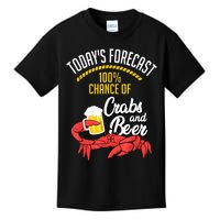 Crabs And Beer Chesapeake Blue Crab Crabbing Men Women Kids T-Shirt