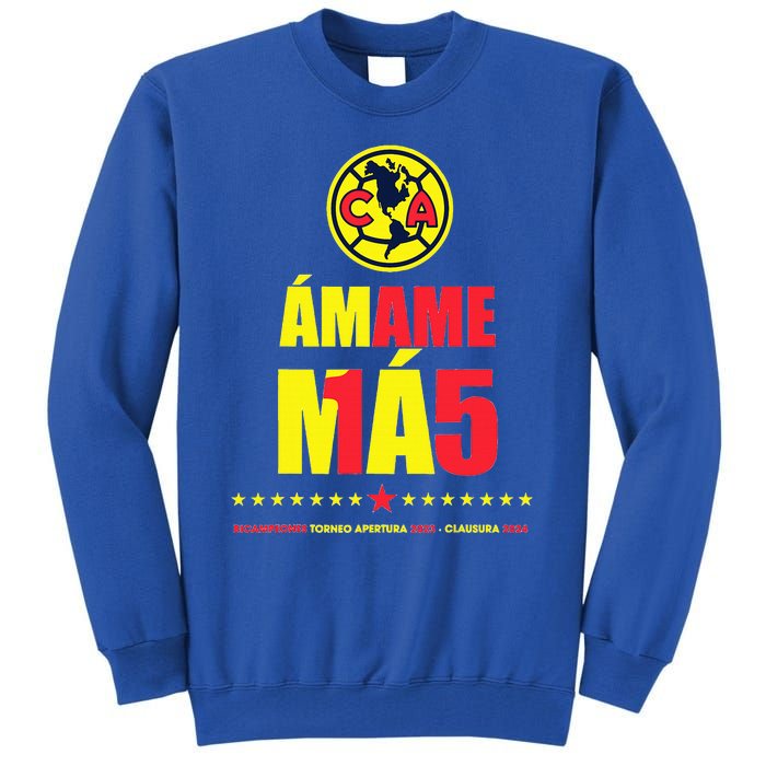 Club America Bicampeon Torneo Apertura 2023 Clausura 2024 Tall Sweatshirt