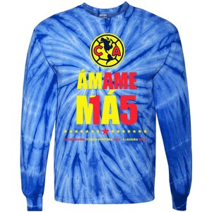 Club America Bicampeon Torneo Apertura 2023 Clausura 2024 Tie-Dye Long Sleeve Shirt