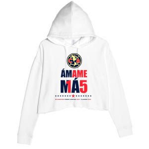 Club America Bicampeon Torneo Apertura 2023 Crop Fleece Hoodie