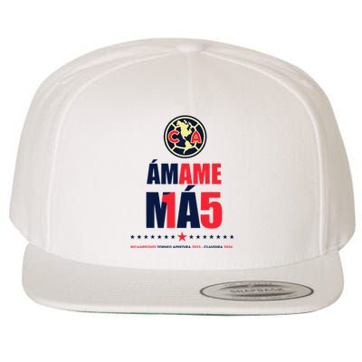 Club America Bicampeon Torneo Apertura 2023 Wool Snapback Cap