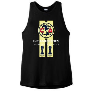 Club America Bicampeon Torneo Apertura 2023 Clausura 2024 Ladies PosiCharge Tri-Blend Wicking Tank