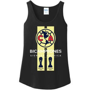 Club America Bicampeon Torneo Apertura 2023 Clausura 2024 Ladies Essential Tank