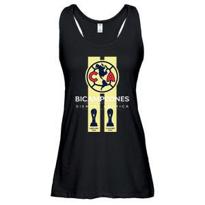 Club America Bicampeon Torneo Apertura 2023 Clausura 2024 Ladies Essential Flowy Tank