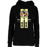 Club America Bicampeon Torneo Apertura 2023 Clausura 2024 Womens Funnel Neck Pullover Hood