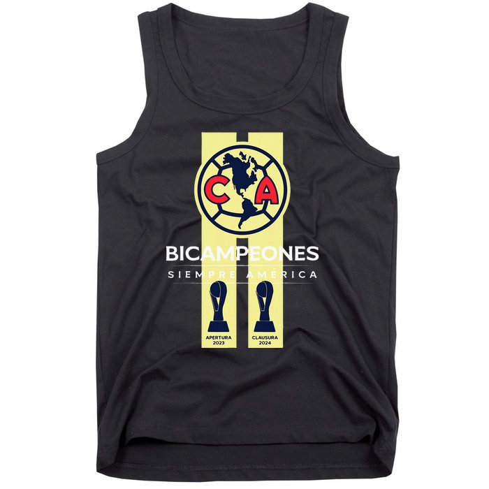 Club America Bicampeon Torneo Apertura 2023 Clausura 2024 Tank Top