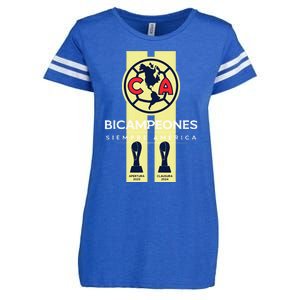 Club America Bicampeon Torneo Apertura 2023 Clausura 2024 Enza Ladies Jersey Football T-Shirt