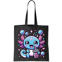 Cute Axolotl Bubble Boba Tea Anime   Bag