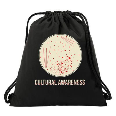 Cultural Awareness Bacteria Microbiology Science Drawstring Bag