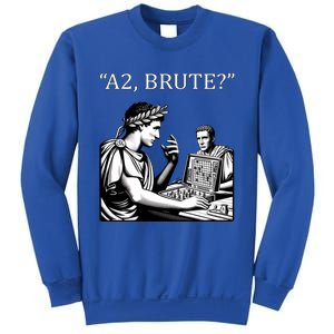 Caesar And Brutus Board Game Meme Funny History Gift Sweatshirt