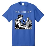 Caesar And Brutus Board Game Meme Funny History Gift Tall T-Shirt